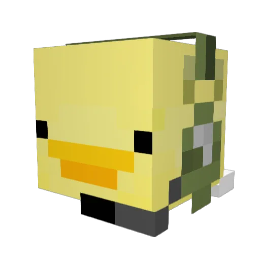 AdaptiveAtm478 Minecraft avatar head, 3D render