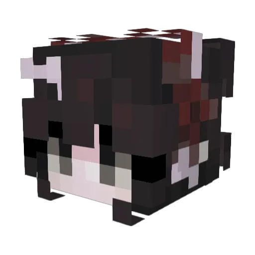 Adaquest Minecraft avatar head, 3D render