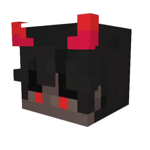 AdarK_ Minecraft avatar head, 3D render