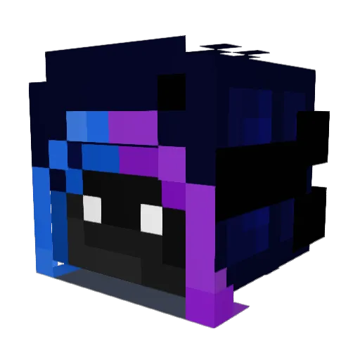 Adawg1414 Minecraft avatar head, 3D render