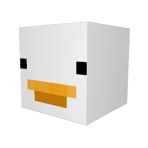 Add0525 Minecraft avatar head, 3D render