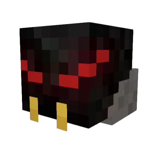 Adderwing33 Minecraft avatar head, 3D render