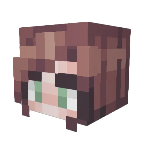 Addi_son10 Minecraft avatar head, 3D render