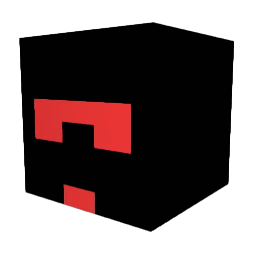 Addicted61 Minecraft avatar head, 3D render