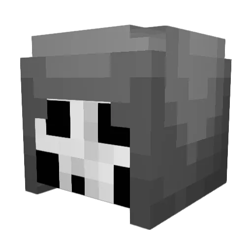 Addonexus870 Minecraft avatar head, 3D render