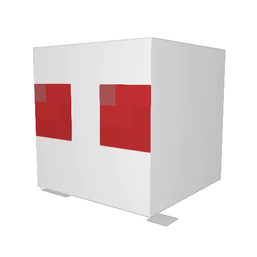 Addoy Minecraft avatar head, 3D render