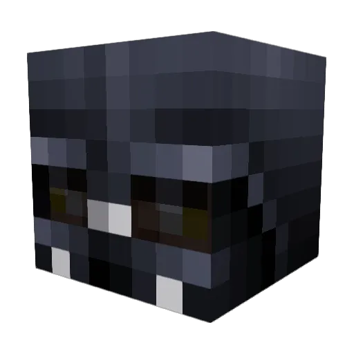 Addrameur_ Minecraft avatar head, 3D render