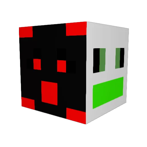 Addy12345678 Minecraft avatar head, 3D render