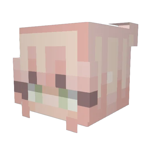 AddyMG2011 Minecraft avatar head, 3D render