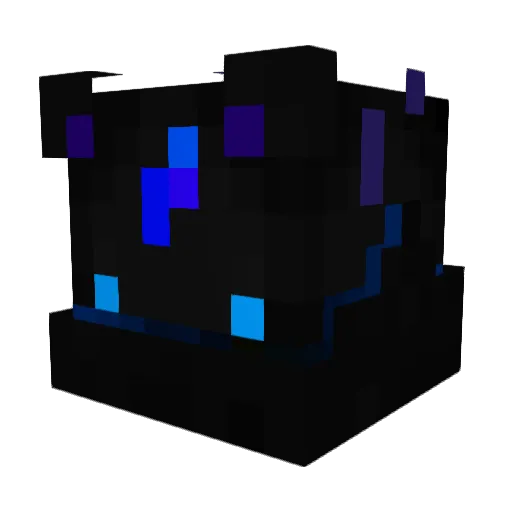 AdeIsBack Minecraft avatar head, 3D render