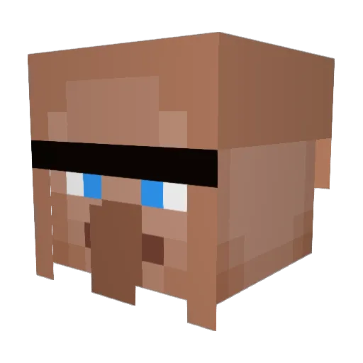 Adelaide4022 Minecraft avatar head, 3D render