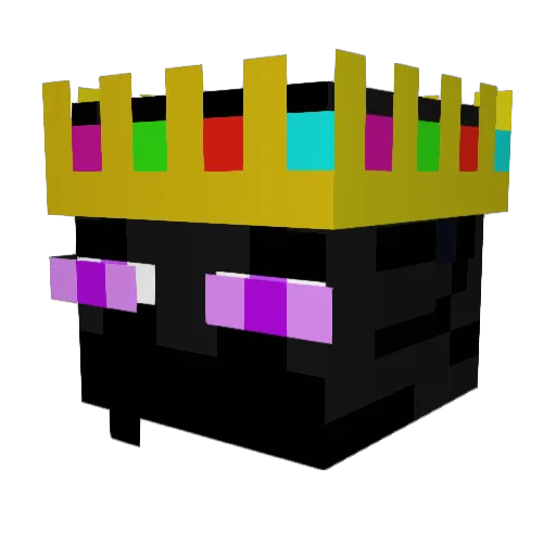 Adelinul2168 Minecraft avatar head, 3D render