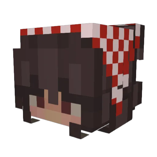 Adelio_dude Minecraft avatar head, 3D render