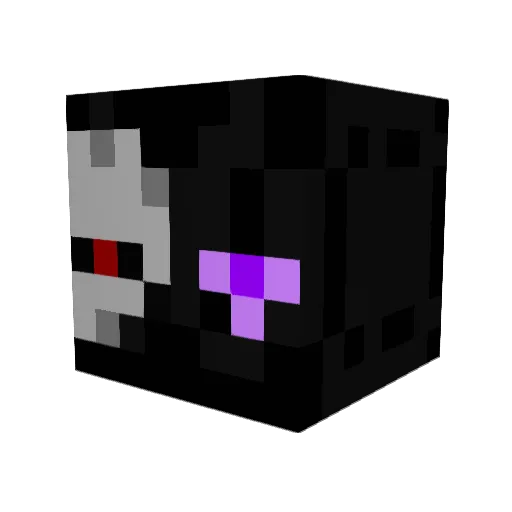 Adelok1301 Minecraft avatar head, 3D render