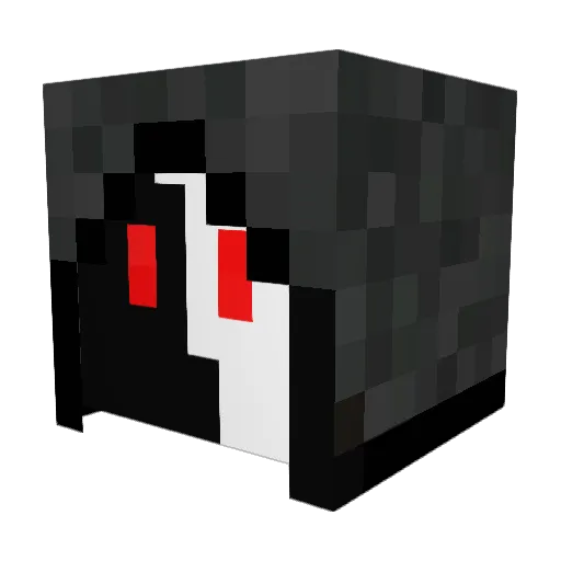 Adeniyi Minecraft avatar head, 3D render