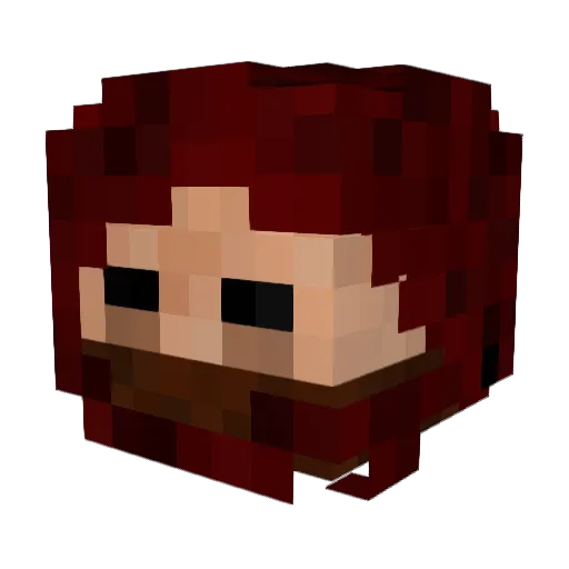 Adi22122006 Minecraft avatar head, 3D render