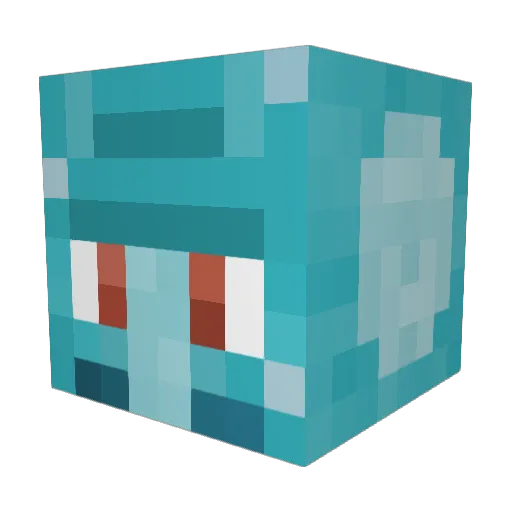 AdiDerAngler Minecraft avatar head, 3D render