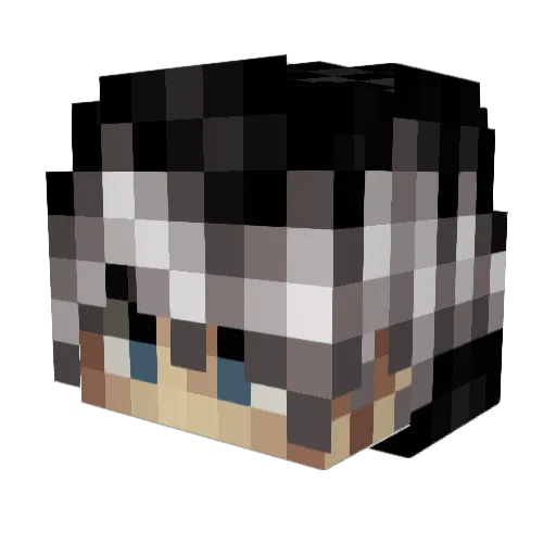AdiGanjaMafia Minecraft avatar head, 3D render