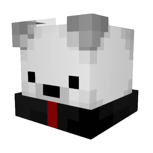 Adimaster05 Minecraft avatar head, 3D render