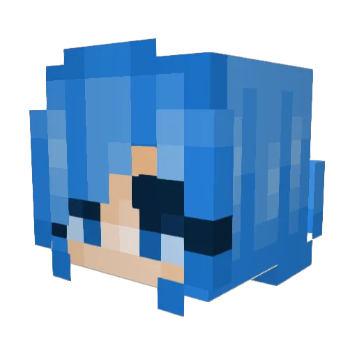 AdirHacmon Minecraft avatar head, 3D render