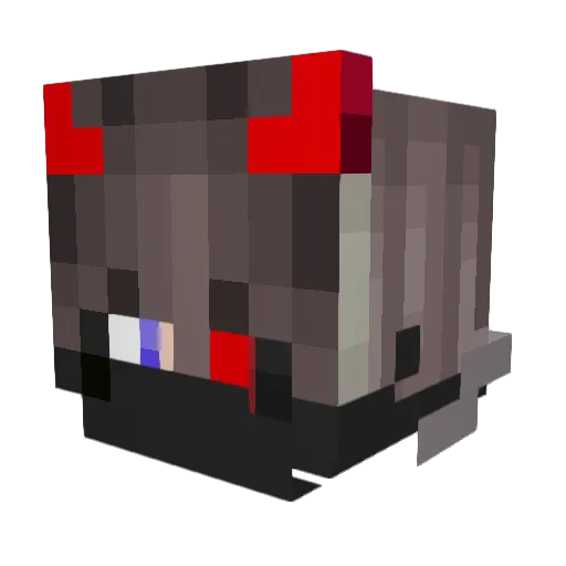 Adis0404 Minecraft avatar head, 3D render