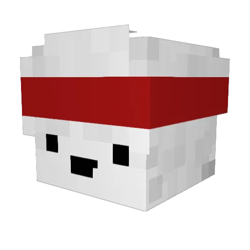 Adisol2007 Minecraft avatar head, 3D render