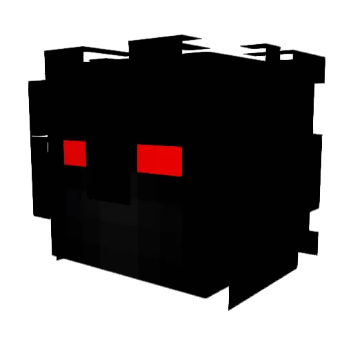 Adix_9 Minecraft avatar head, 3D render