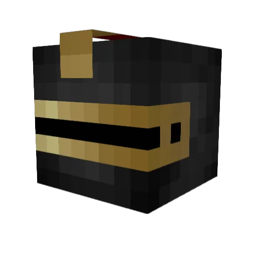 AdlanCraft Minecraft avatar head, 3D render