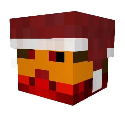 AdlerDean Minecraft avatar head, 3D render