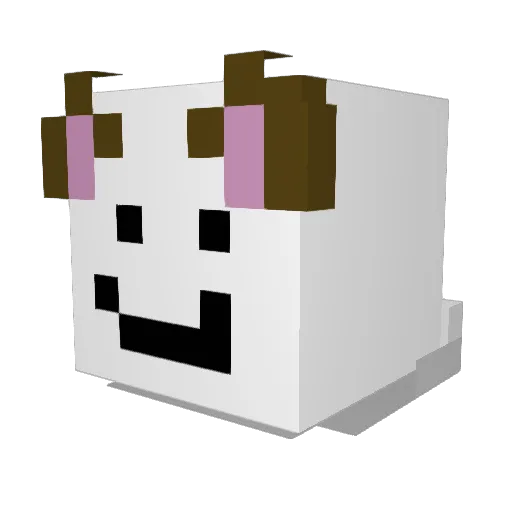 Adm_Adipositas Minecraft avatar head, 3D render