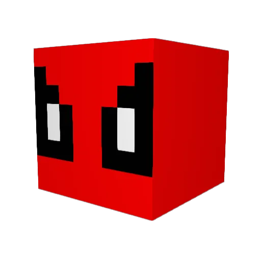 AdmiralAmerican Minecraft avatar head, 3D render