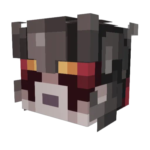 AdmiralEdiz Minecraft avatar head, 3D render