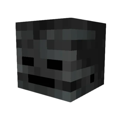 AdmiralRain Minecraft avatar head, 3D render