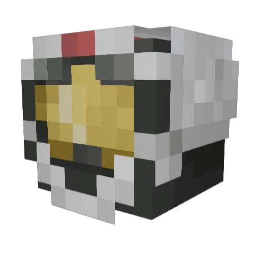 Admiral_Sky Minecraft avatar head, 3D render
