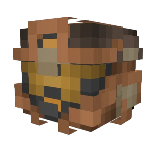 Admiral__D Minecraft avatar head, 3D render
