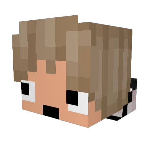 Admiral_iLolko Minecraft avatar head, 3D render
