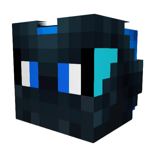 Adnan299 Minecraft avatar head, 3D render