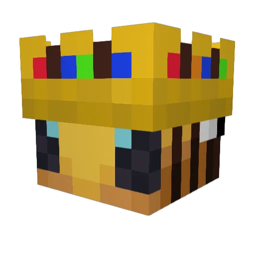 AdolfBuzzler Minecraft avatar head, 3D render
