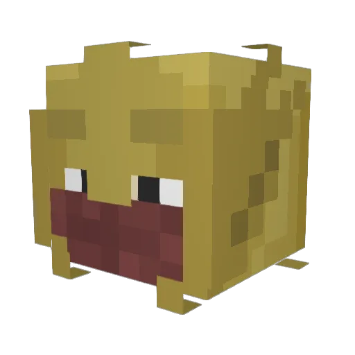AdolfRatler Minecraft avatar head, 3D render