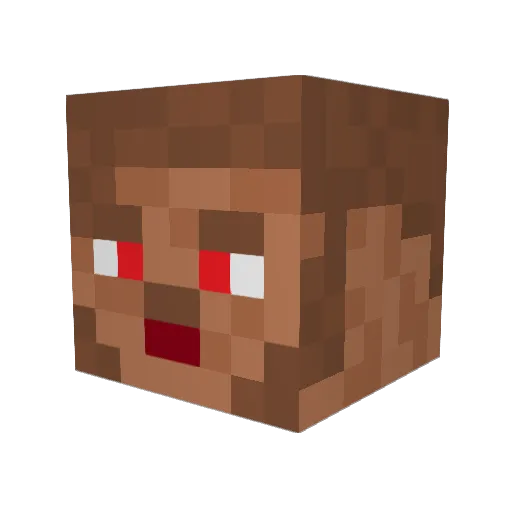 Adolf_Hamster Minecraft avatar head, 3D render