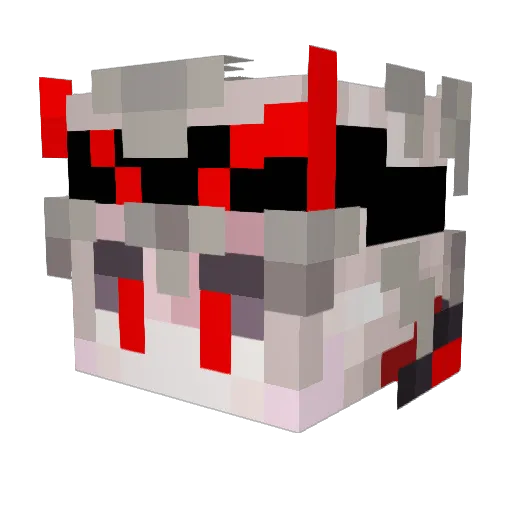 Adolfo2957 Minecraft avatar head, 3D render
