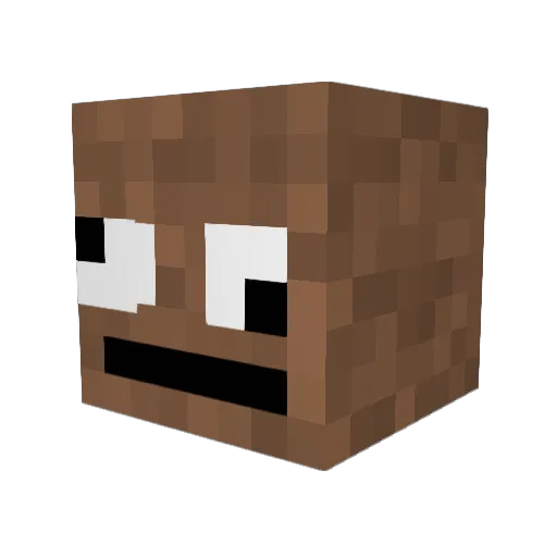 AdonShoko23 Minecraft avatar head, 3D render