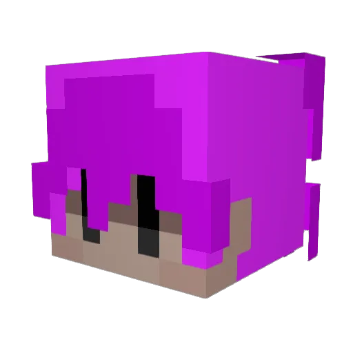 AdonaiDeer Minecraft avatar head, 3D render