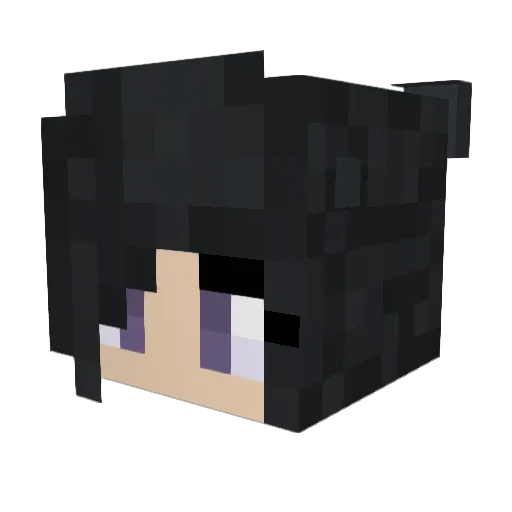 AdonessEtc Minecraft avatar head, 3D render