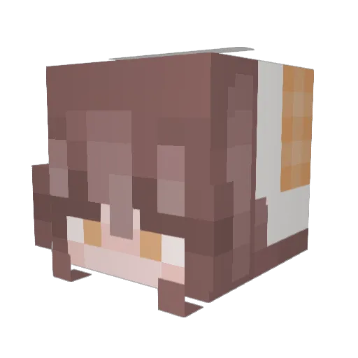Adorable_Sylveon Minecraft avatar head, 3D render