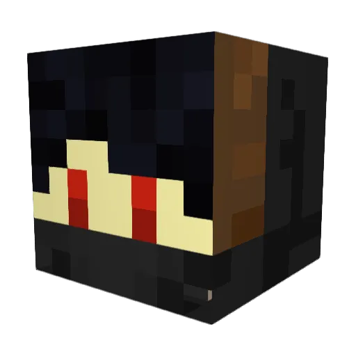 AdotLDN Minecraft avatar head, 3D render