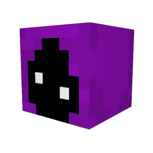 Adoy501 Minecraft avatar head, 3D render