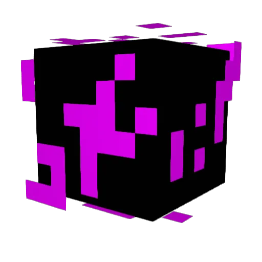 AdraxHD Minecraft avatar head, 3D render