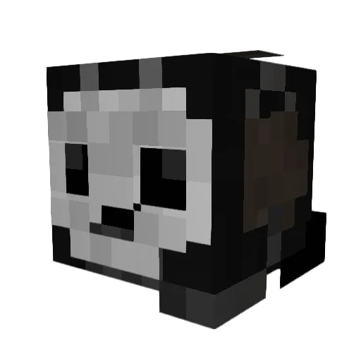AdrenalineSpike Minecraft avatar head, 3D render