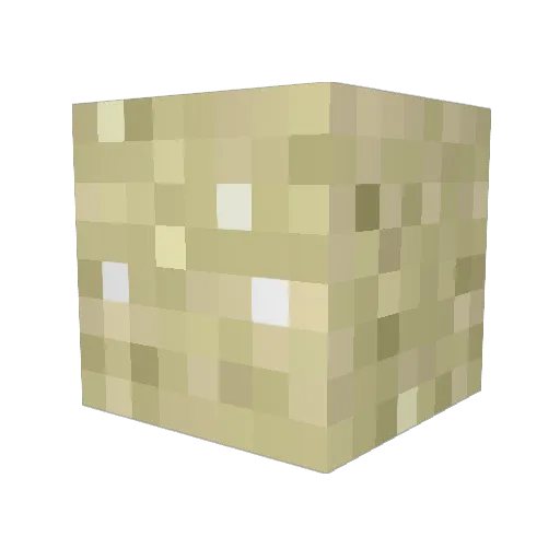 Adri13600 Minecraft avatar head, 3D render